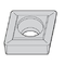 Лезвие вставки карбида CCMT токарного станка Indexable твердое поворачивая для держателя инструмента токарного станка поворачивая для отделки стали